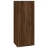 Set de muebles para TV 2 pzas madera contrachapada roble
