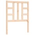 Estructura de cama individual con cabecero madera
