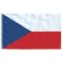 Mástil y bandera de República Checa aluminio 6,23