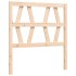 Estructura de cama con cabecero madera