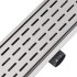 Desagüe lineal de ducha 830x140 mm acero