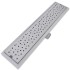 Desagüe ducha lineal 2 pzs burbuja 630x140 mm acero