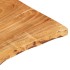 Encimera para armario tocador madera maciza acacia 58x52x2,5