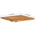 Encimera para armario tocador madera maciza acacia 58x52x2,5