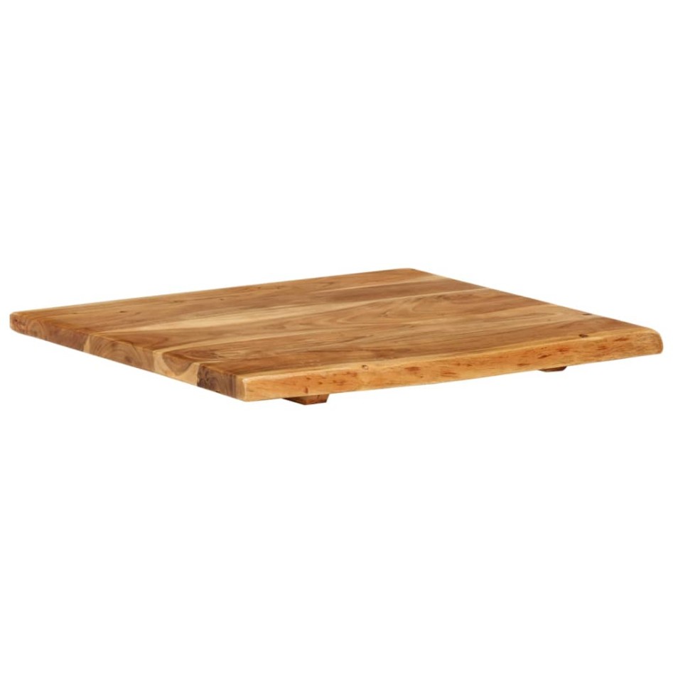 Encimera para armario tocador madera maciza acacia 58x52x2,5