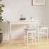 Mesa de comedor madera maciza de pino blanca 110x55x75