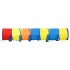 Túnel de juegos niños con 250 bolas poliéster multicolor 245