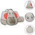 Tienda de juegos diseño de elefante 250 bolas gris