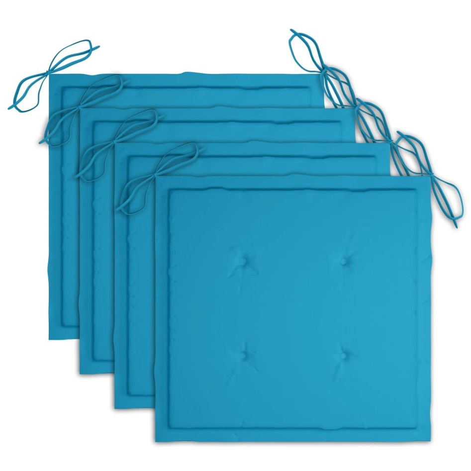 Sillas comedor de jardín 3 uds madera maciza acacia y