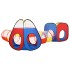 Tienda de juego de niños con 250 bolas multicolor 190x264x90