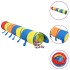 Túnel de juegos niños con 250 bolas poliéster multicolor 245
