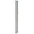 Toldo lateral retráctil de jardín marrón 80x300
