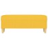 Banco de tela amarillo 100x35x41