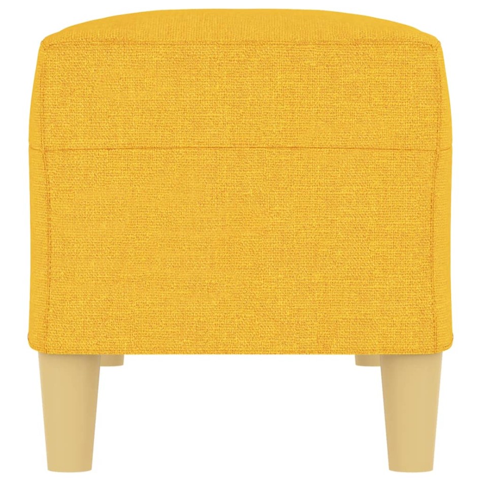 Banco de tela amarillo 100x35x41