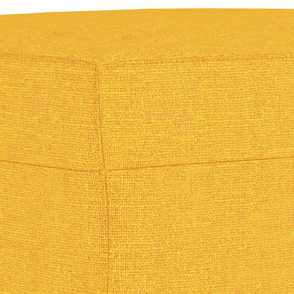 Banco de tela amarillo 100x35x41