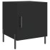 Mesitas de noche 2 uds madera de ingeniería negro 40x40x50