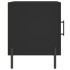 Mesitas de noche 2 uds madera de ingeniería negro 40x40x50