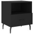 Mesitas de noche 2 uds madera ingeniería negro 40x35x47,5