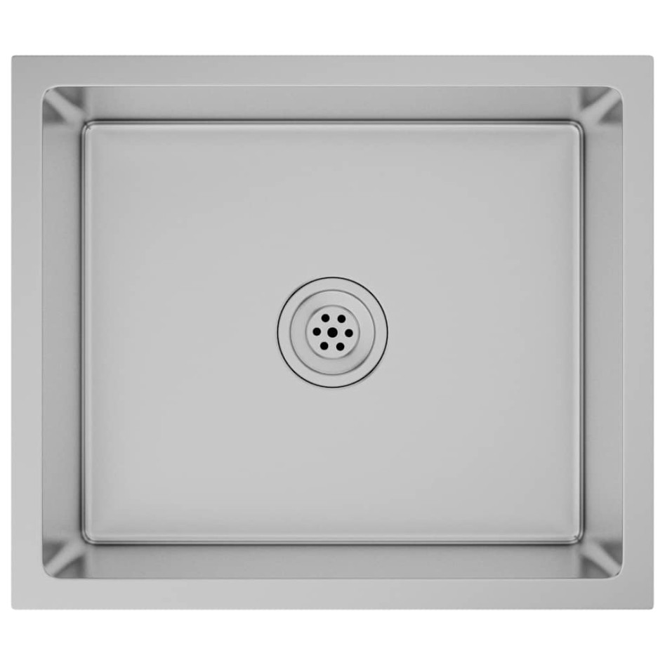 Fregadero de cocina hecho a mano acero