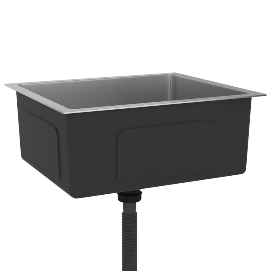 Fregadero de cocina hecho a mano acero