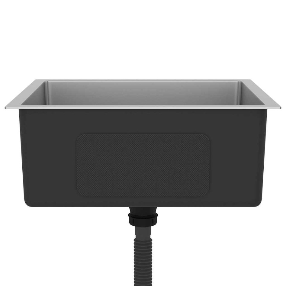 Fregadero de cocina hecho a mano acero