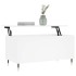 Mesa de centro madera contrachapada blanco 90x44,5x45