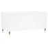 Mesa de centro madera contrachapada blanco 90x44,5x45