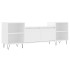 Mueble para TV madera contrachapada blanco 160x35x55