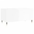 Mesa de centro madera contrachapada blanco brillo 90x44,5x45