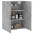Armario de pared madera ingeniería gris hormigón 69,5x34x90