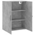 Armario de pared madera ingeniería gris hormigón 69,5x34x90