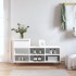 Mueble zapatero madera contrachapada blanco 102x36x60