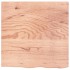 Encimera de baño madera maciza tratada marrón claro 60x60x2