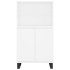 Aparador alto madera contrachapada blanco 60x36x110