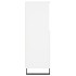 Aparador alto madera contrachapada blanco 60x36x110