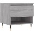 Mesas de centro 2 uds madera ingeniería gris Sonoma 50x46x50