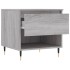 Mesas de centro 2 uds madera ingeniería gris Sonoma 50x46x50