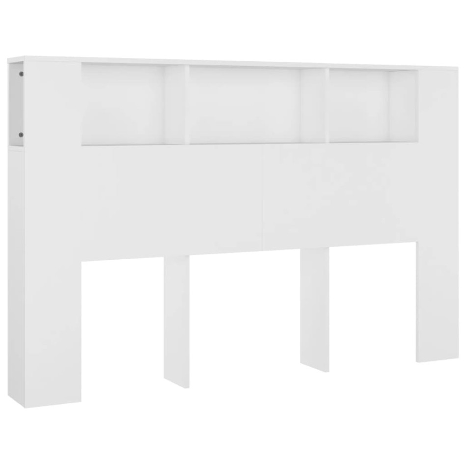 Mueble cabecero blanco 160x18,5x104,5