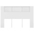 Mueble cabecero blanco 160x18,5x104,5