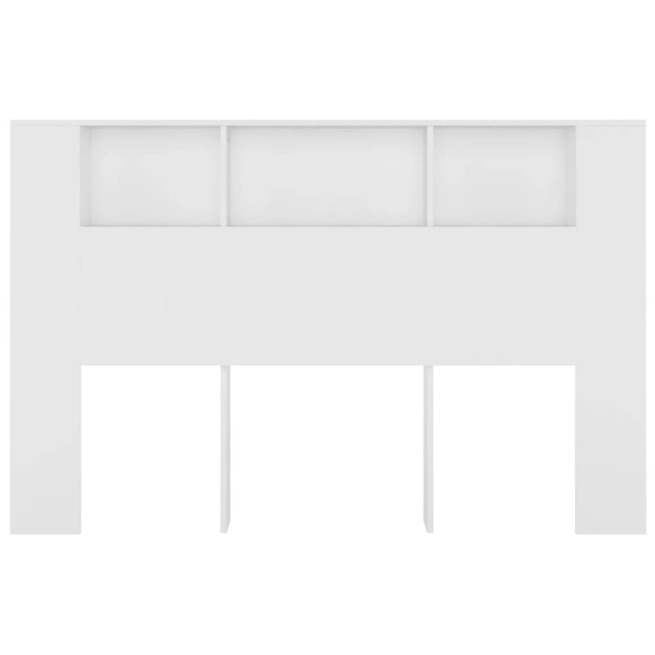 Mueble cabecero blanco 160x18,5x104,5