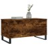 Mesa de centro madera contrachapada roble ahumado 90x44,5x45