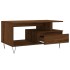 Mesa de centro madera contrachapada roble marrón 90x49x45