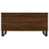 Mesa de centro madera contrachapada roble marrón 90x44,5x45