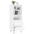Aparador alto madera contrachapada blanco 40x36x110