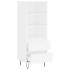 Aparador alto madera contrachapada blanco 40x36x110