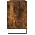 Mueble zapatero madera contrachapada roble ahumado 102x36x60