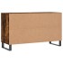Mueble zapatero madera contrachapada roble ahumado 102x36x60