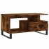Mesa de centro madera contrachapada roble ahumado 90x49x45