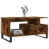 Mesa de centro madera contrachapada roble ahumado 90x49x45