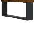 Mesa de centro madera contrachapada roble ahumado 90x49x45